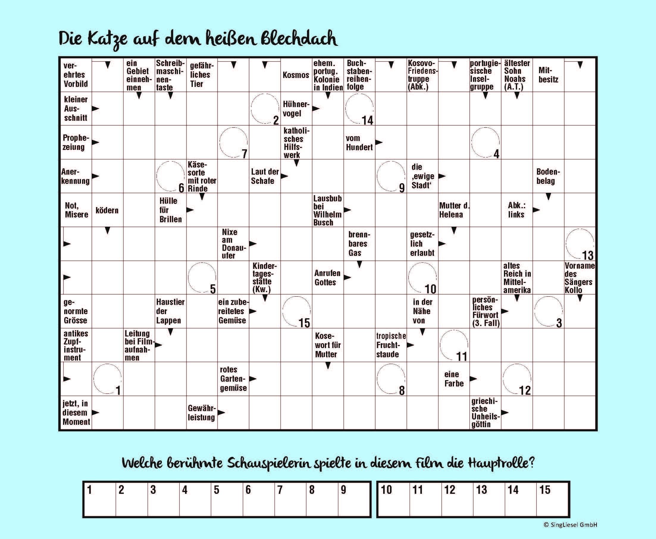 Kreuzworträtsel für Senioren. Der Kreuzworträtsel-Block für Senioren mit vertrauten Fragen vergangener Jahrzehnte. Der Rätsel-Block für Senioren im Großformat und mit großer Schrift. (Band 3)