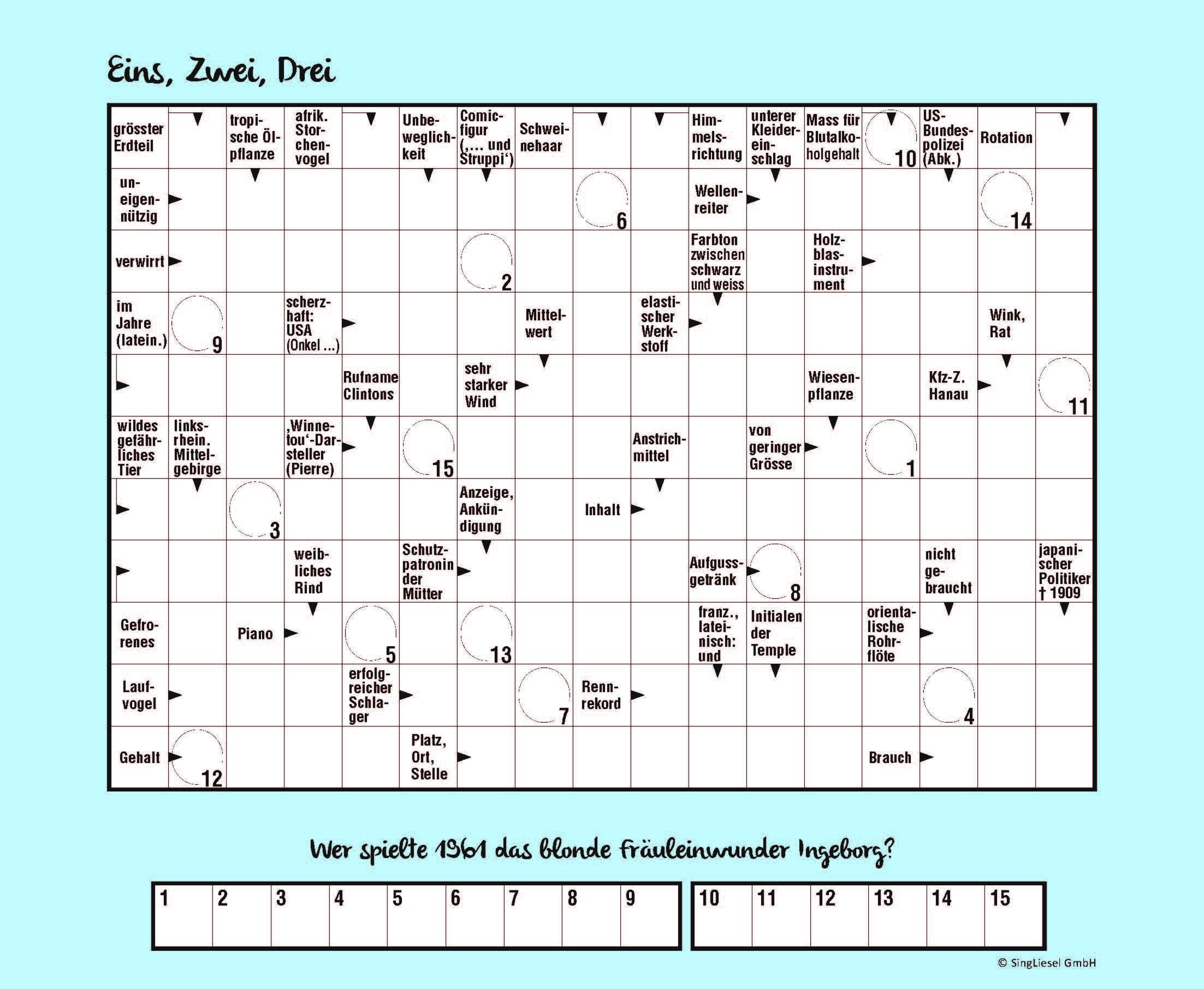 Kreuzworträtsel für Senioren. Der Kreuzworträtsel-Block für Senioren mit vertrauten Fragen vergangener Jahrzehnte. Der Rätsel-Block für Senioren im Großformat und mit großer Schrift. (Band 3)