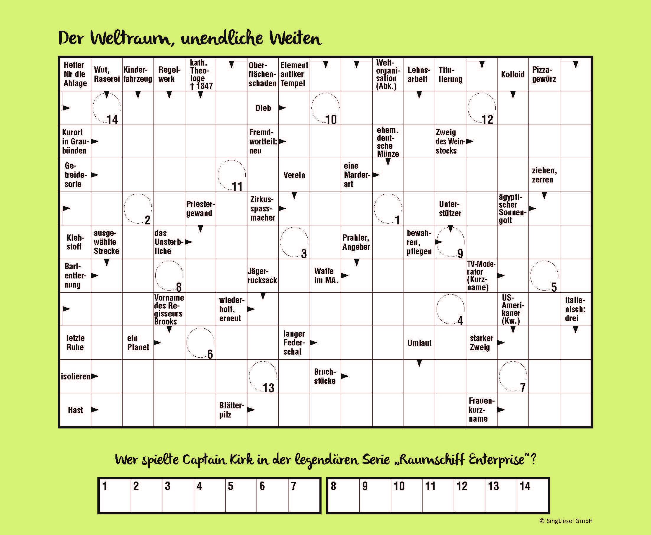 Kreuzworträtsel für Senioren. Der Kreuzworträtsel-Block für Senioren mit vertrauten Fragen vergangener Jahrzehnte. Der Rätsel-Block für Senioren im Großformat und mit großer Schrift. (Band 3)