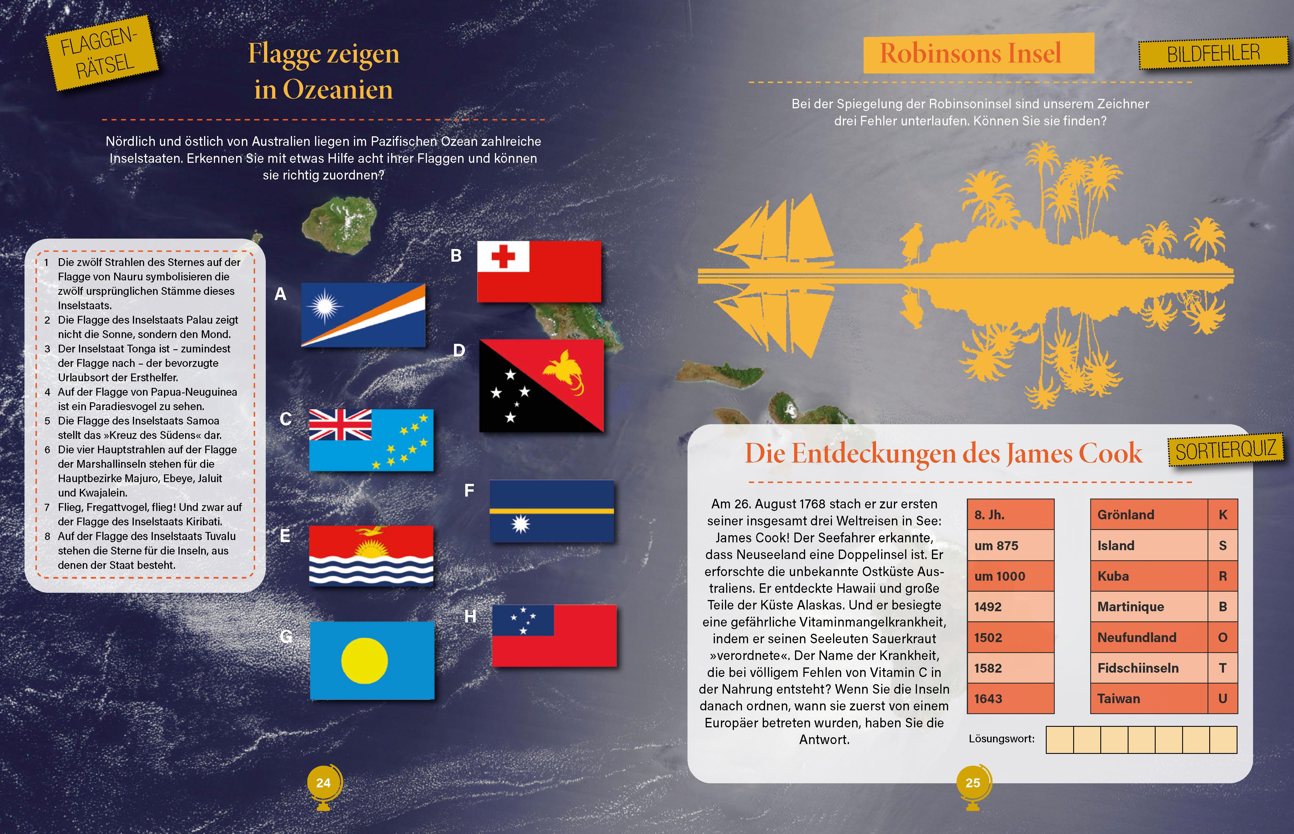 Geografie Rätselbuch