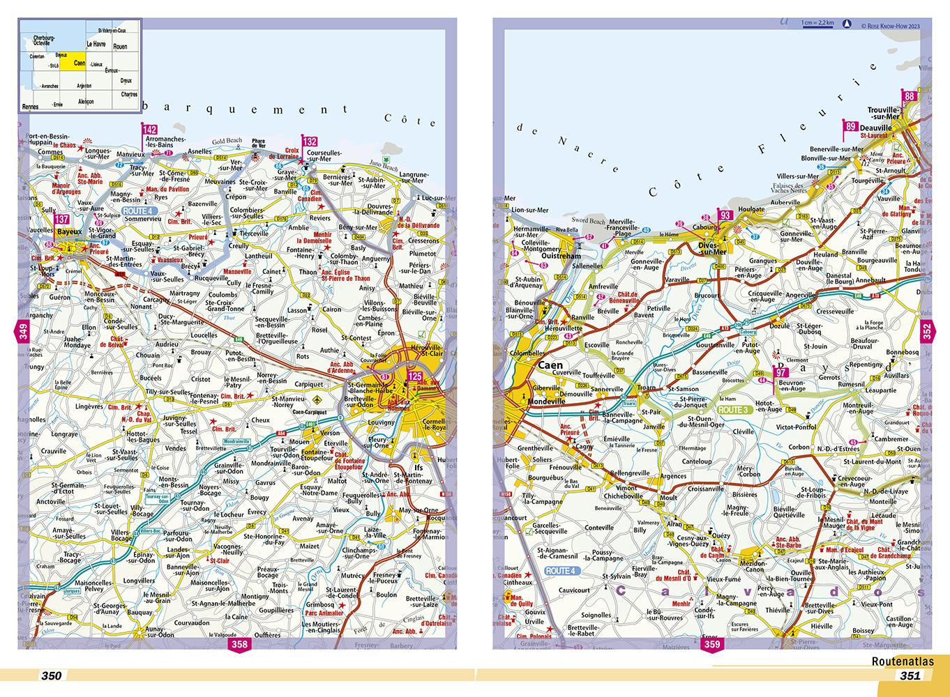 Reise Know-How Wohnmobil-Tourguide Normandie