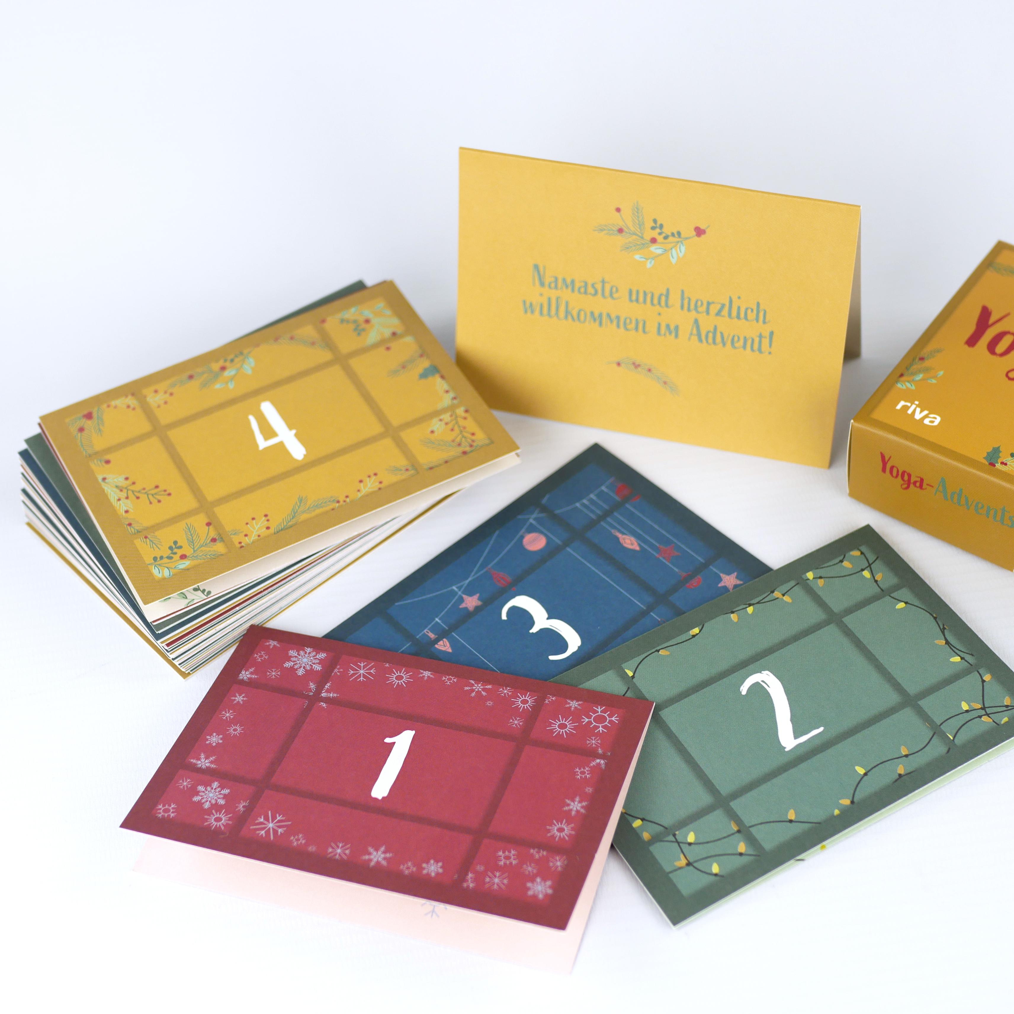 Yoga - Adventskalender in der Box