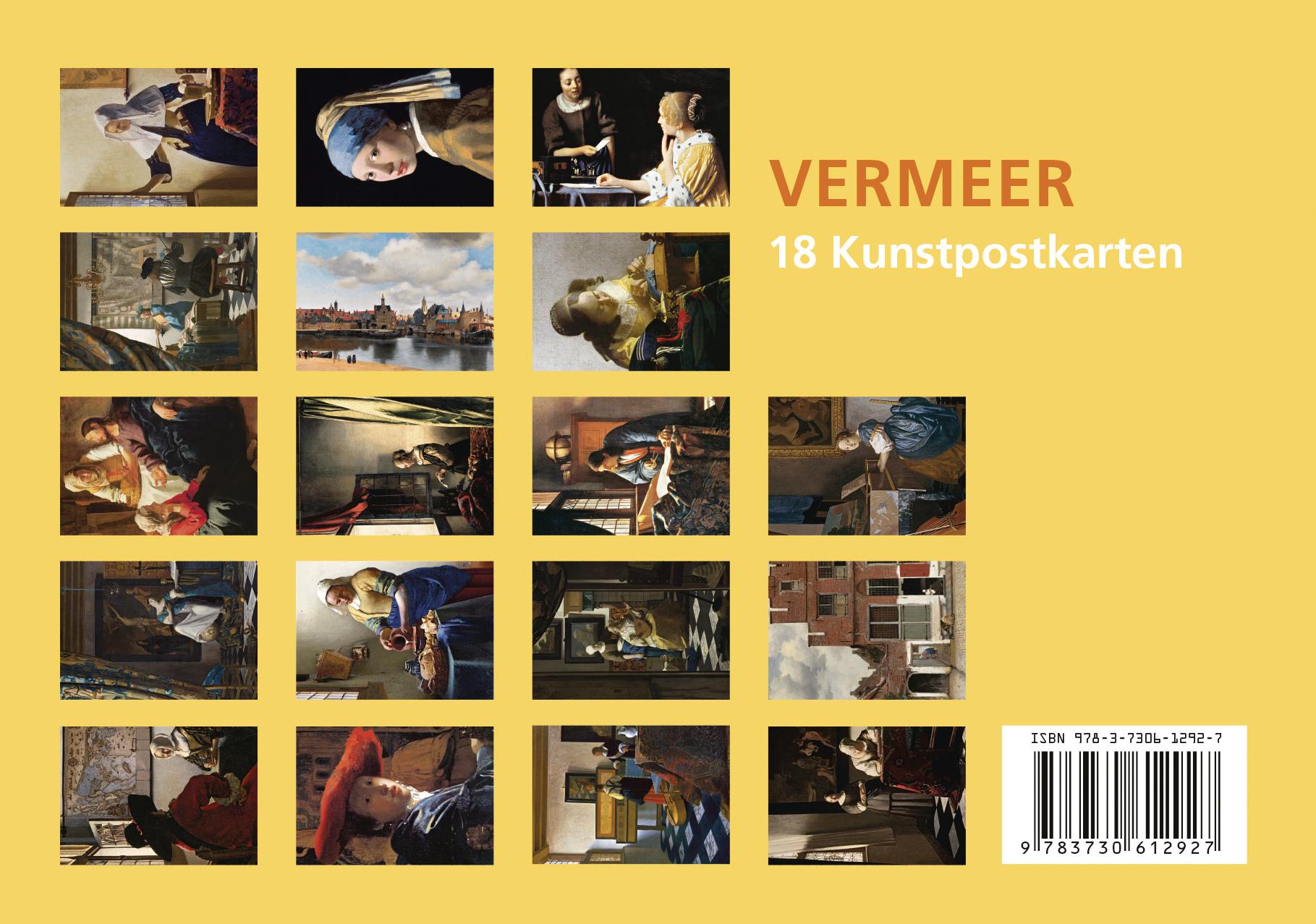 Postkarten-Set Jan Vermeer