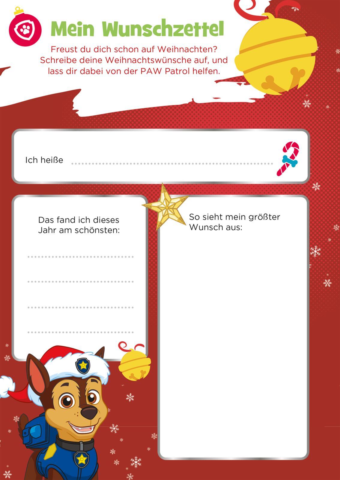 PAW Patrol Mitmachbuch: Mein Adventskalenderbuch