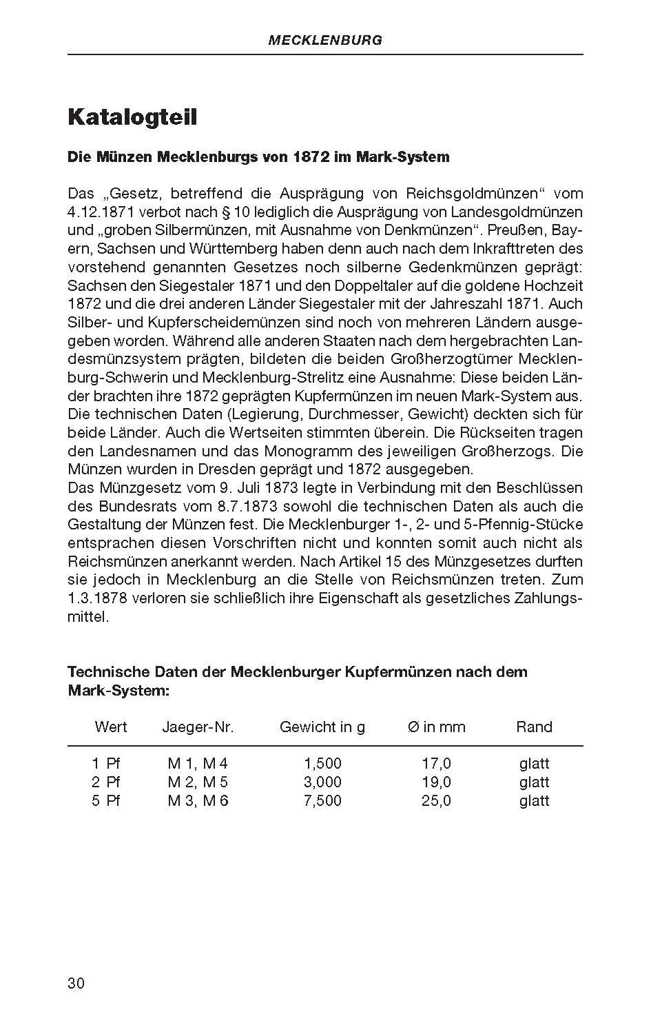 Die deutschen Münzen seit 1871