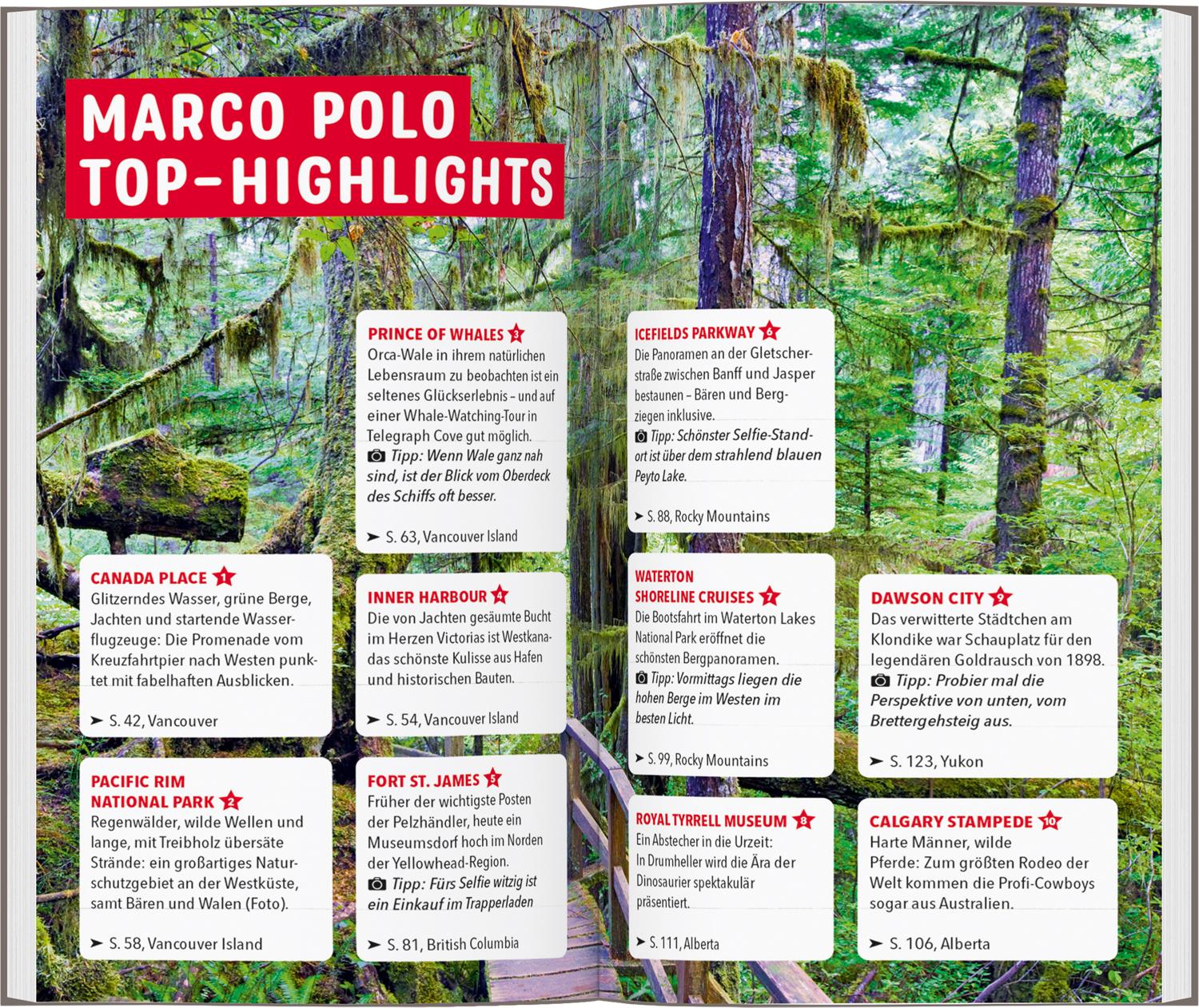 MARCO POLO Reiseführer Kanada West, Rocky Mountains, Vancouver