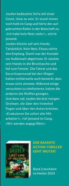 Last Line of Defense, Band 1: Der Angriff. Action-Thriller von Nr. 1 SPIEGEL Bestseller-Autor Andreas Gruber!