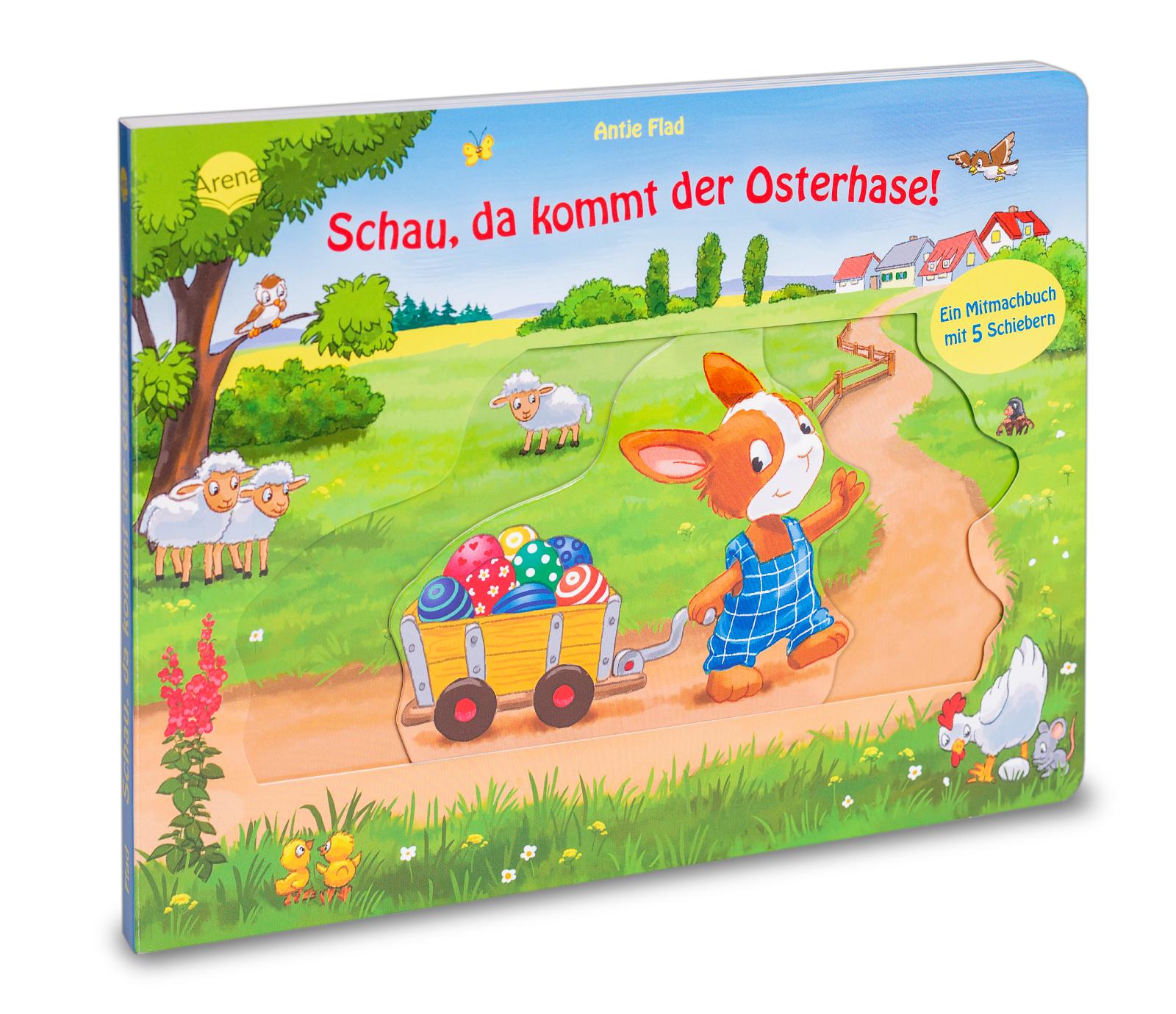 Schau, da kommt der Osterhase!