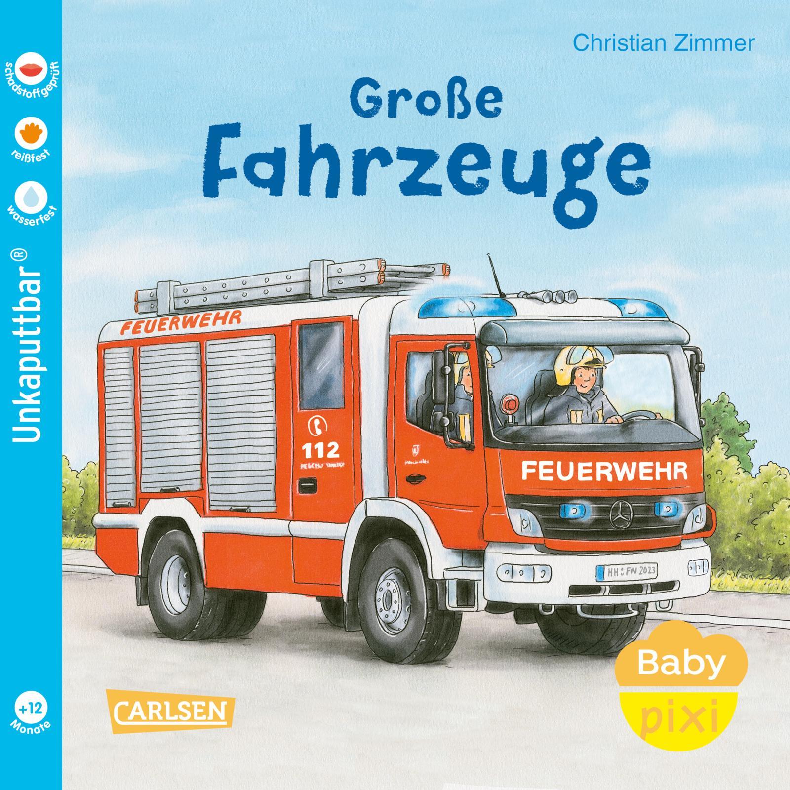 Baby Pixi (unkaputtbar) 153: Große Fahrzeuge