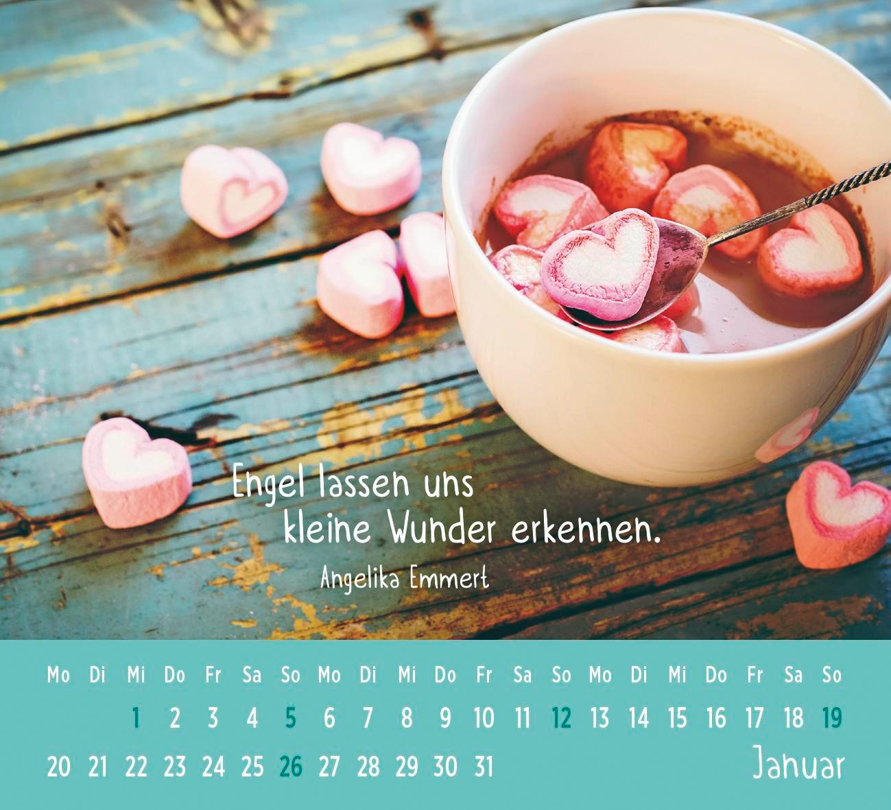 Mini-Kalender 2025: Der kleine Schutzengelkalender