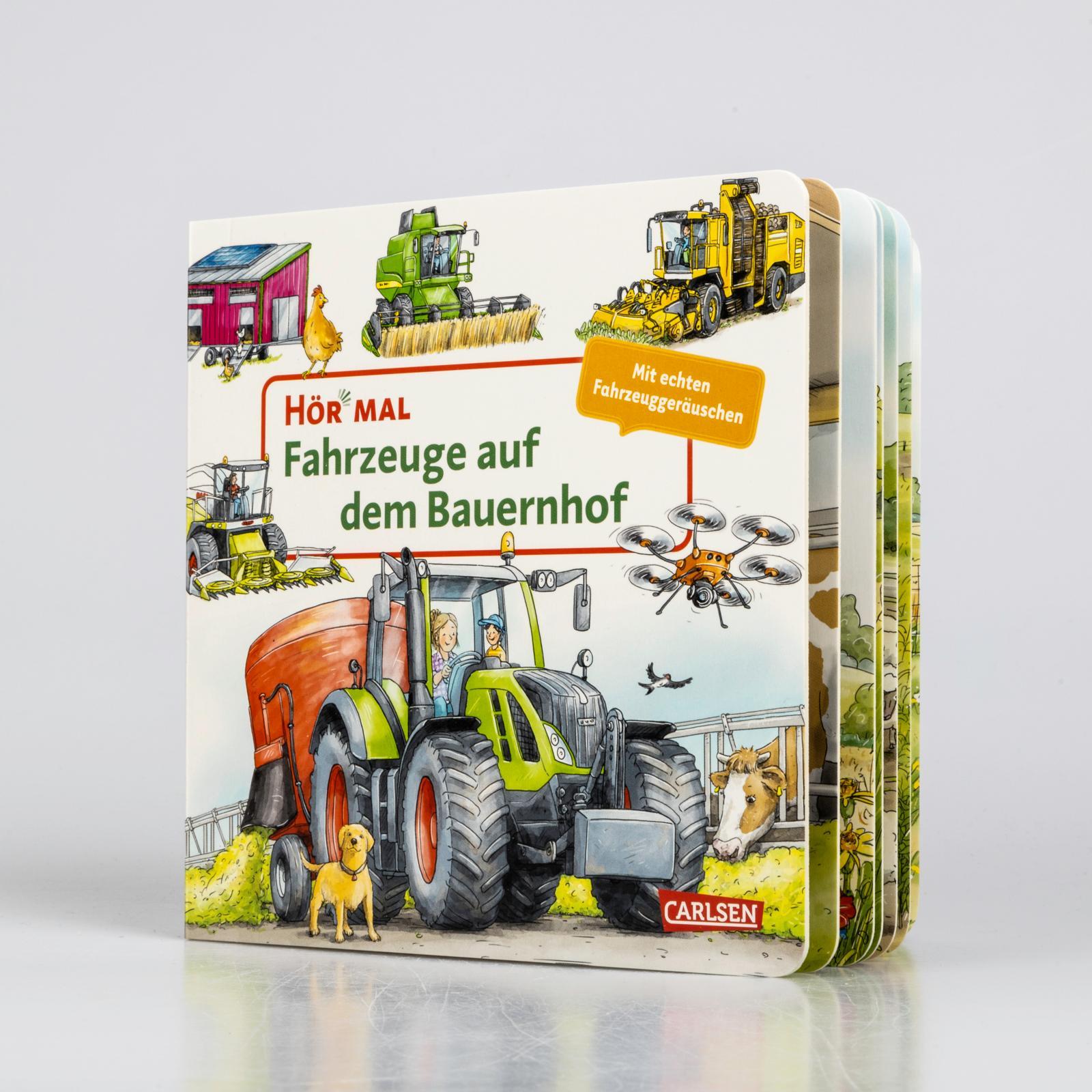 Hör mal (Soundbuch): Fahrzeuge auf dem Bauernhof