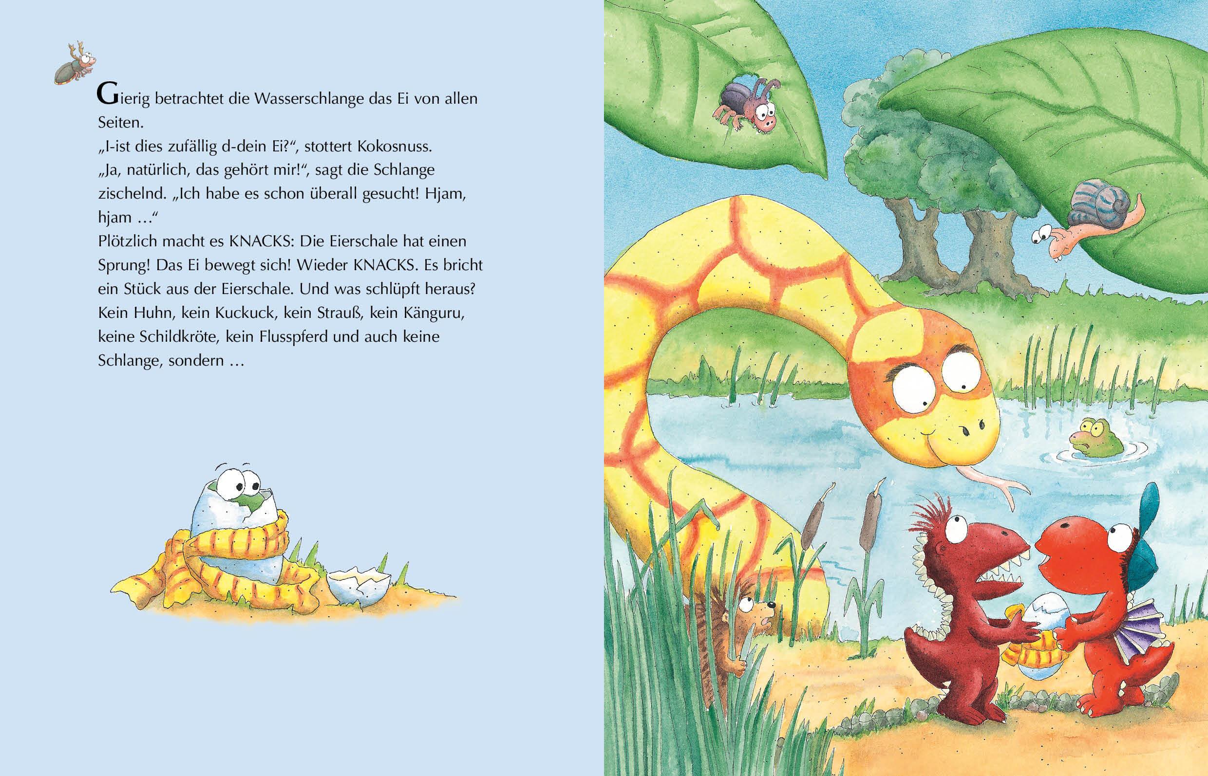 Der kleine Drache Kokosnuss - Das große Eier-Rätsel