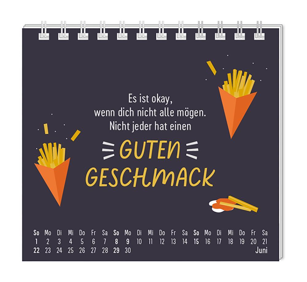 Mini-Kalender 2025 Nett kann ich auch