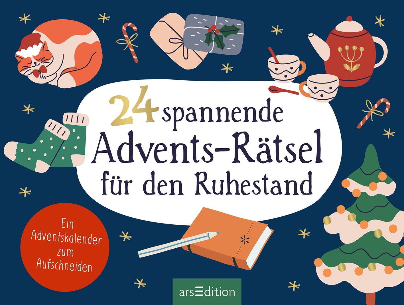 24 spannende Advents-Rätsel für den Ruhestand