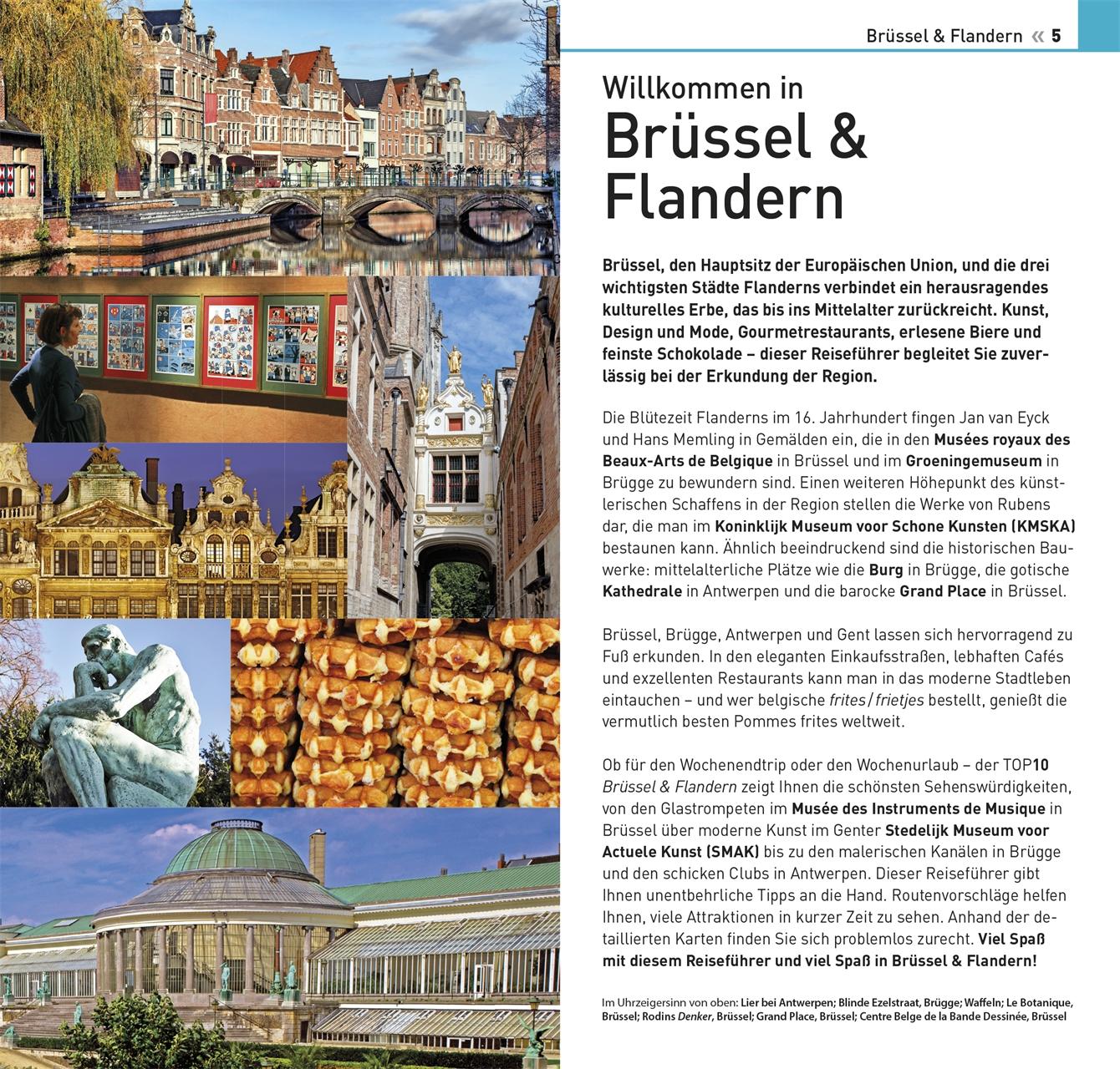 TOP10 Reiseführer Brüssel & Flandern