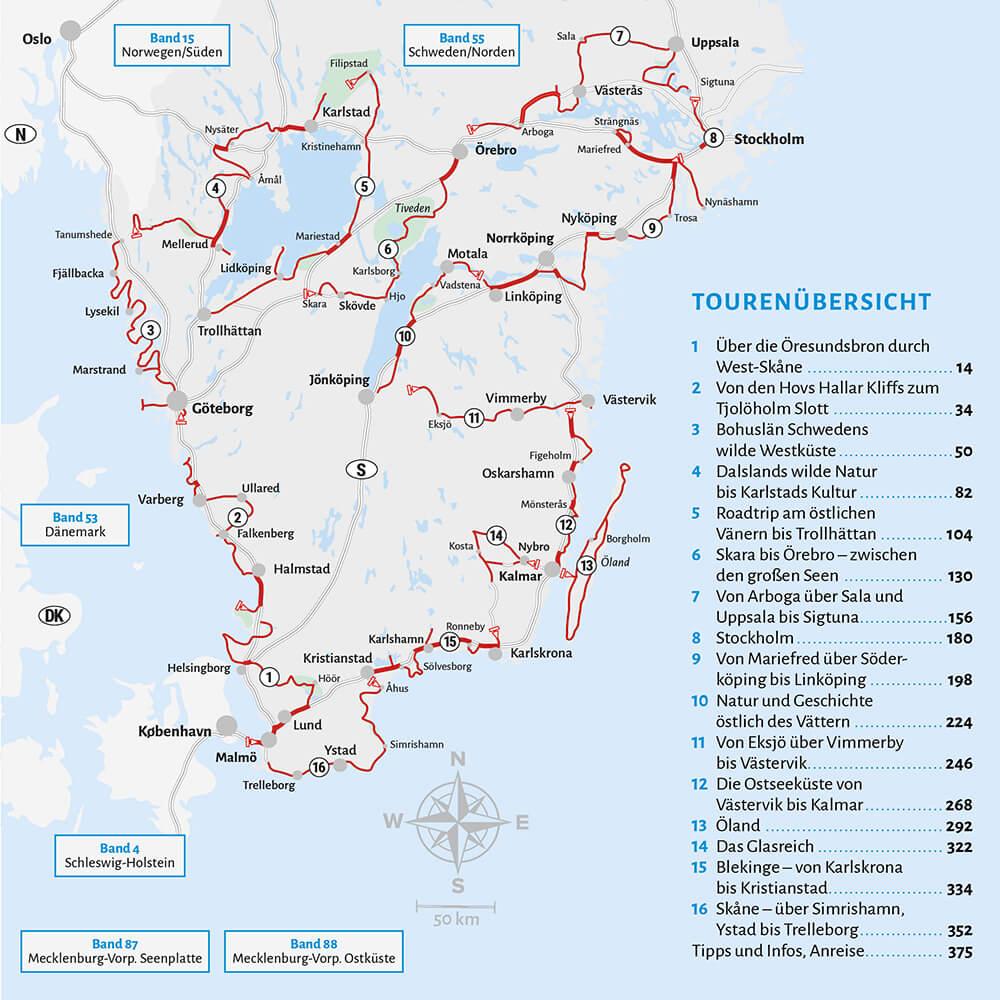 Entdeckertouren mit dem Wohnmobil Schweden