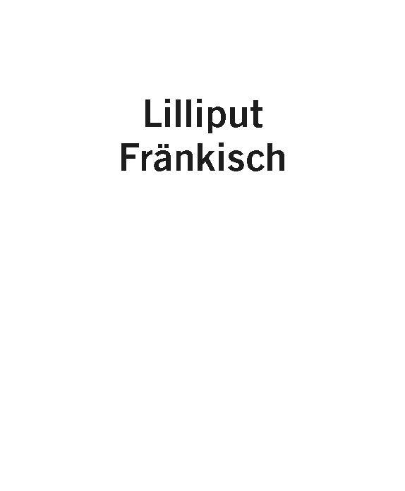 Langenscheidt Lilliput Fränkisch