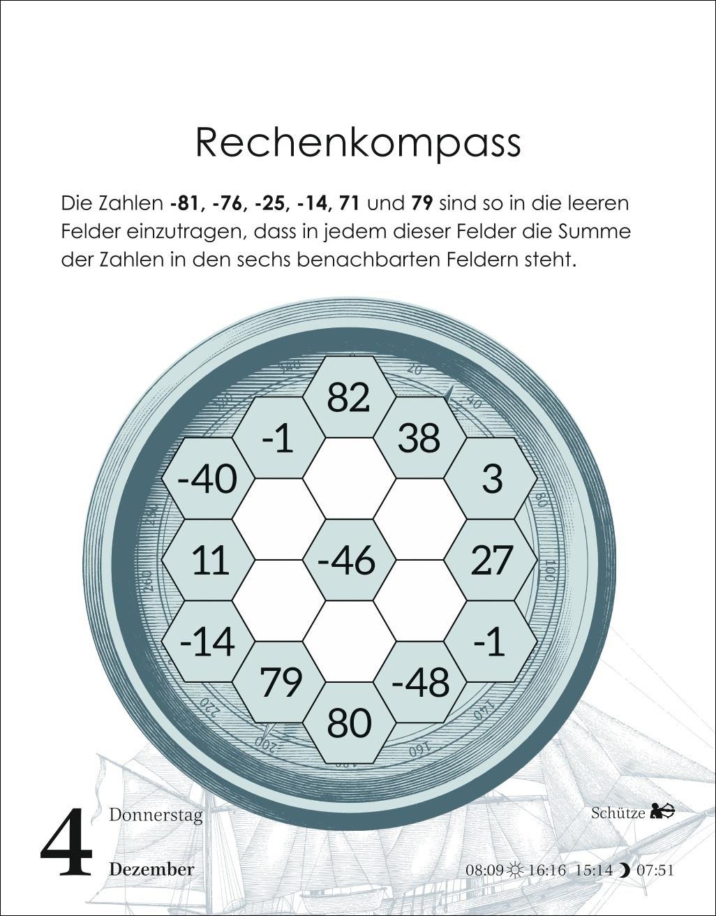 Unglaubliche Rätselwelt Tagesabreißkalender 2025 - Technik, Forschung, Abenteuer