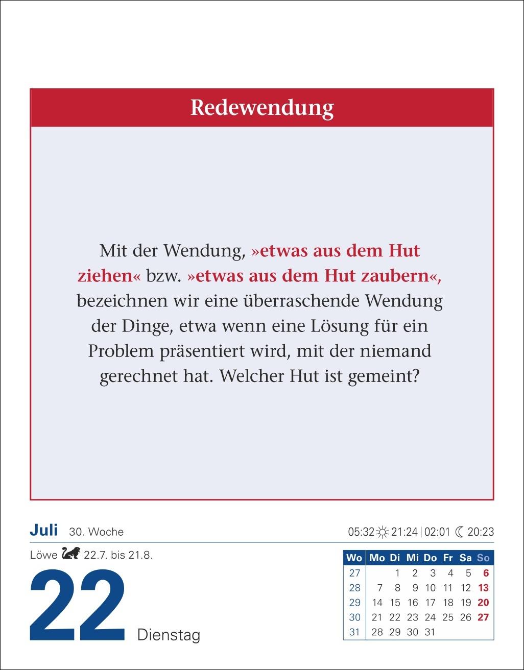 Abenteuer Geschichte Tagesabreißkalender 2025 - Menschen, Ereignisse, Epochen - von den Anfängen bis heute