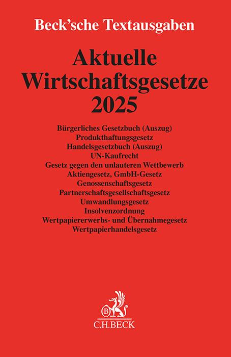 Aktuelle Wirtschaftsgesetze 2025