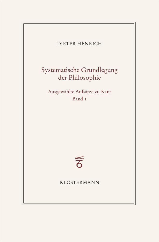 Ausgewählte Schriften zur Philosophie Kants