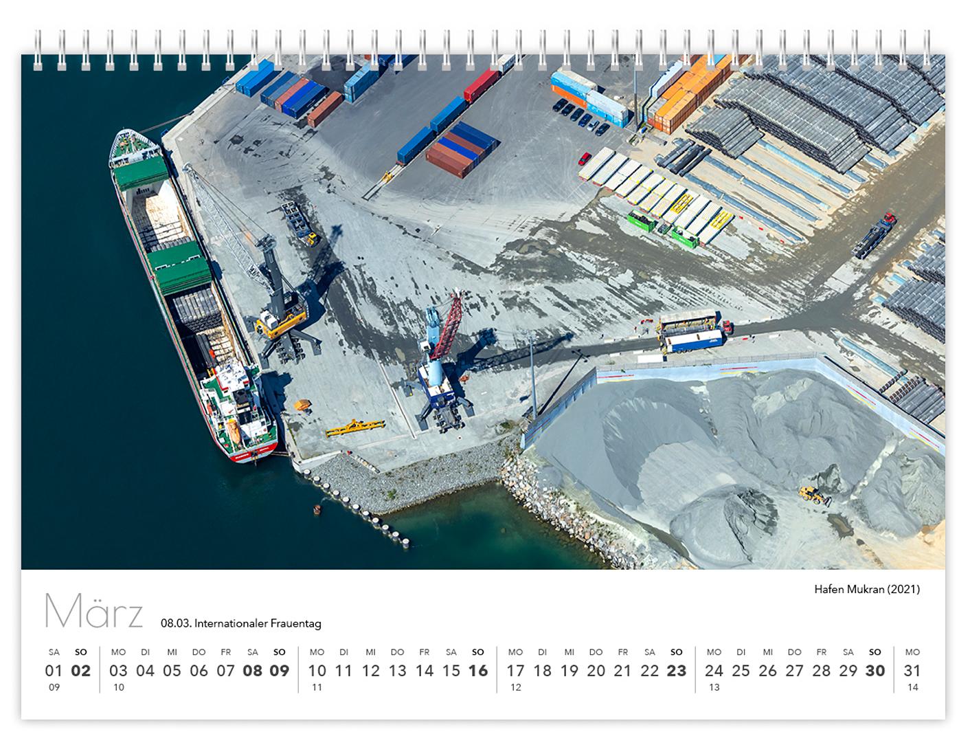 Kalender Rügen Luftaufnahmen kompakt 2025