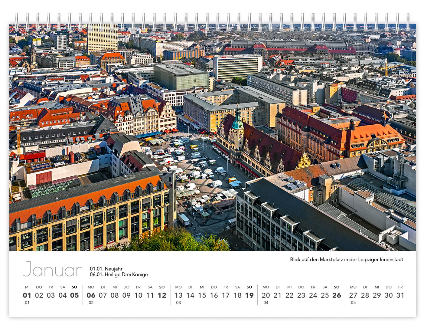 Kalender Leipzig kompakt 2025