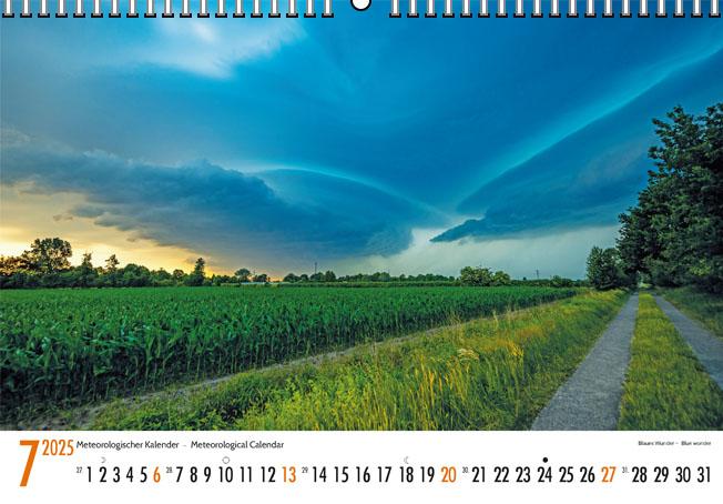 Meteorologischer Kalender 2025 Meteorological Calendar