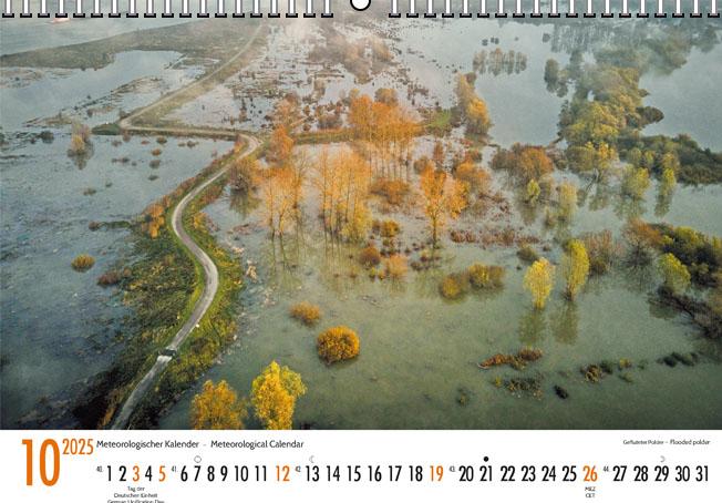 Meteorologischer Kalender 2025 Meteorological Calendar