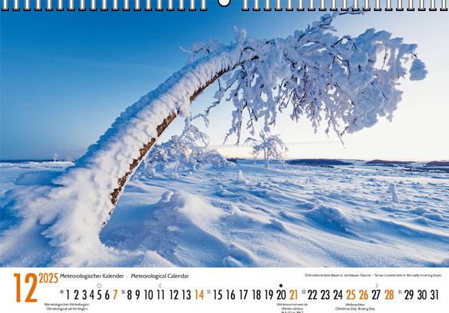 Meteorologischer Kalender 2025 Meteorological Calendar