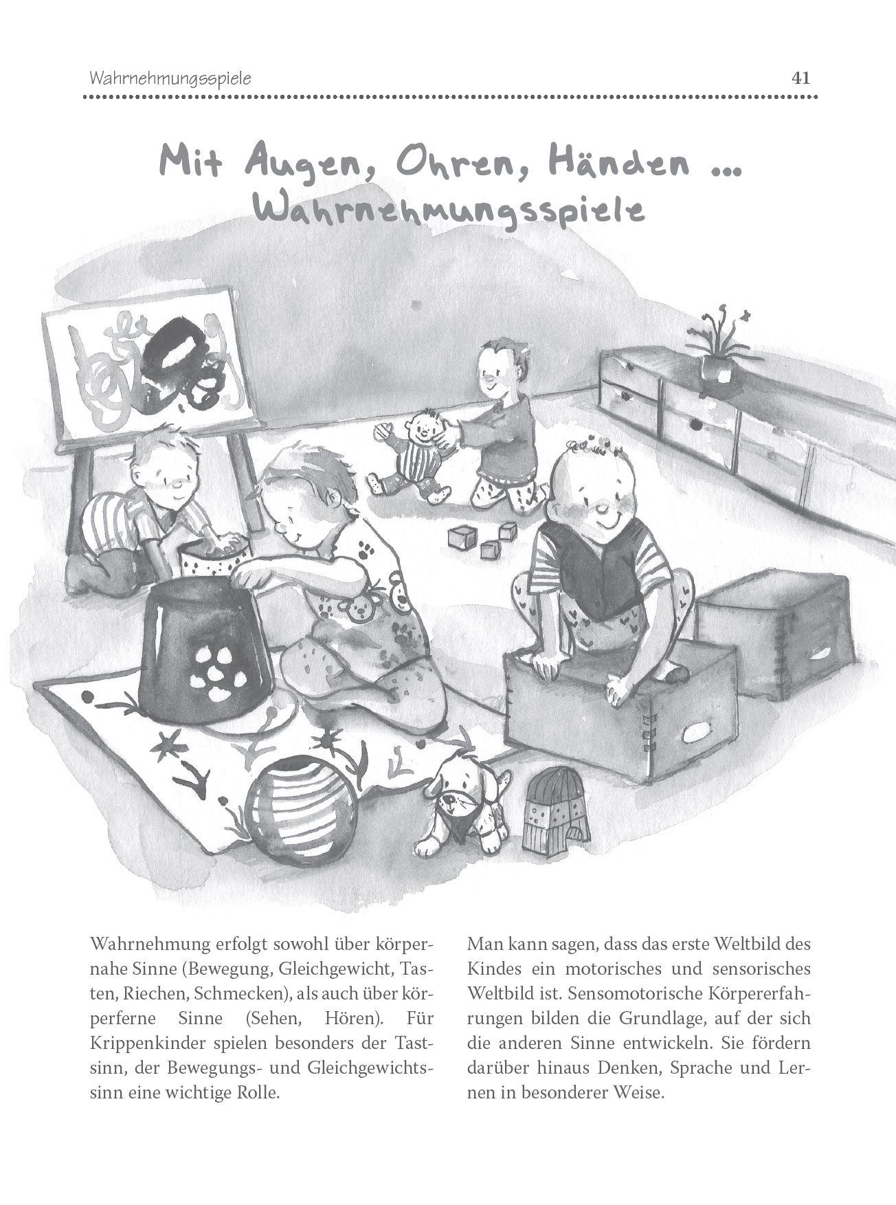 Das Krippenkinder-Spielebuch