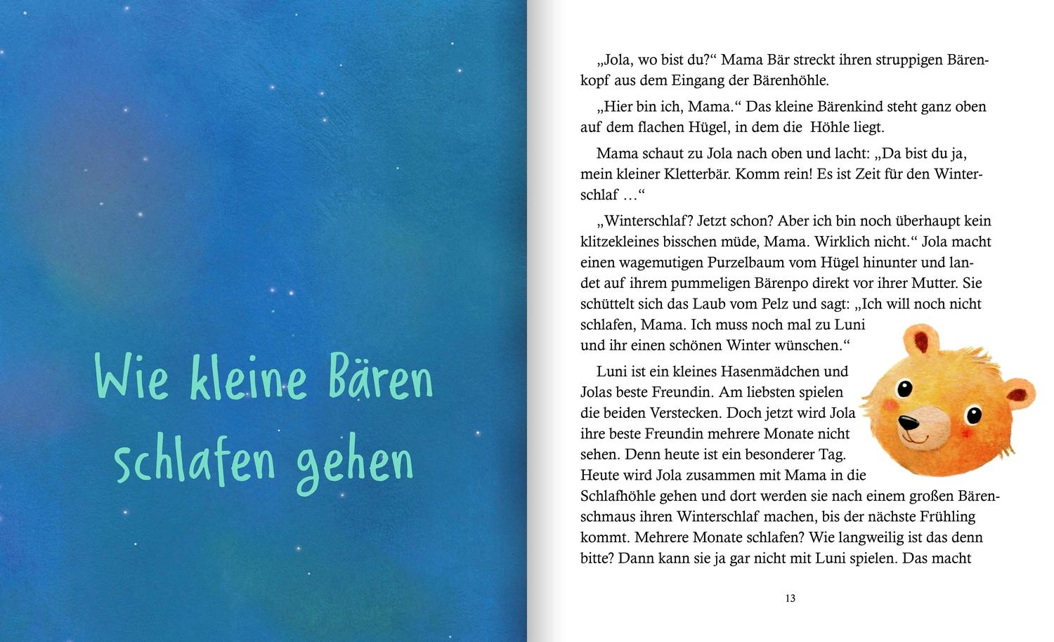 Wie kleine Tiere schlafen gehen. Das große Vorlesebuch