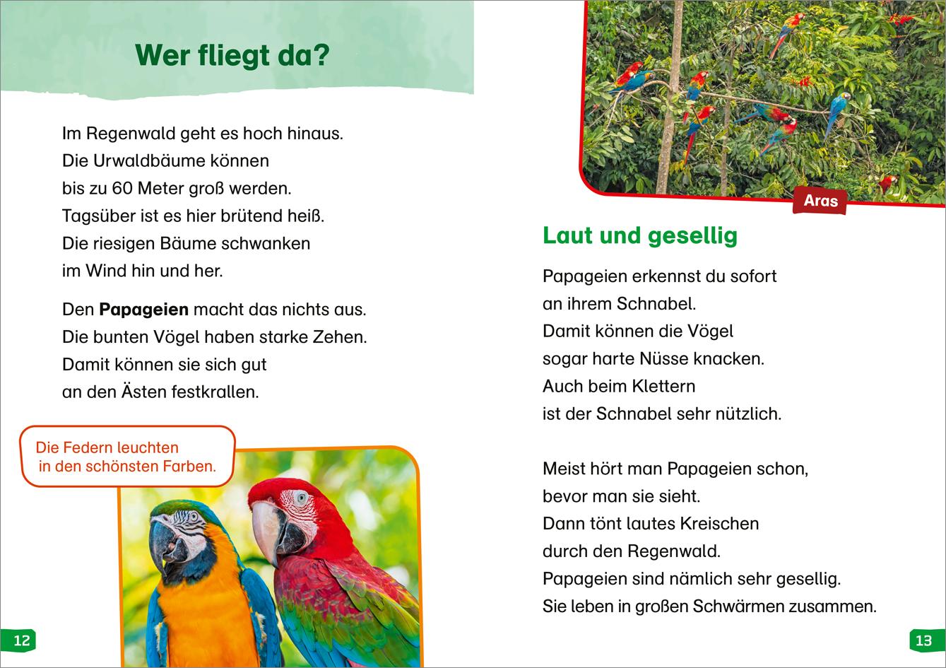 WAS IST WAS Erstes Lesen easy! Band 18. Tiere im Regenwald