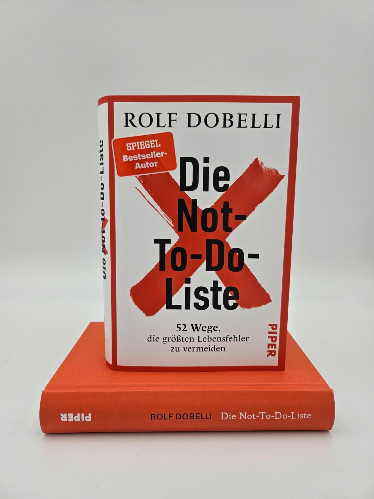 Die Not-To-Do-Liste