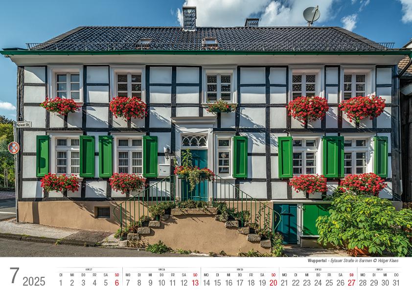 Wuppertal 2025 Bildkalender A4 Spiralbindung