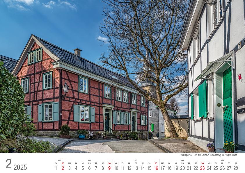 Wuppertal 2025 Bildkalender A4 Spiralbindung