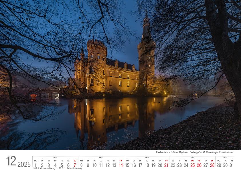 Niederrhein 2025 Bildkalender A4 Spiralbindung