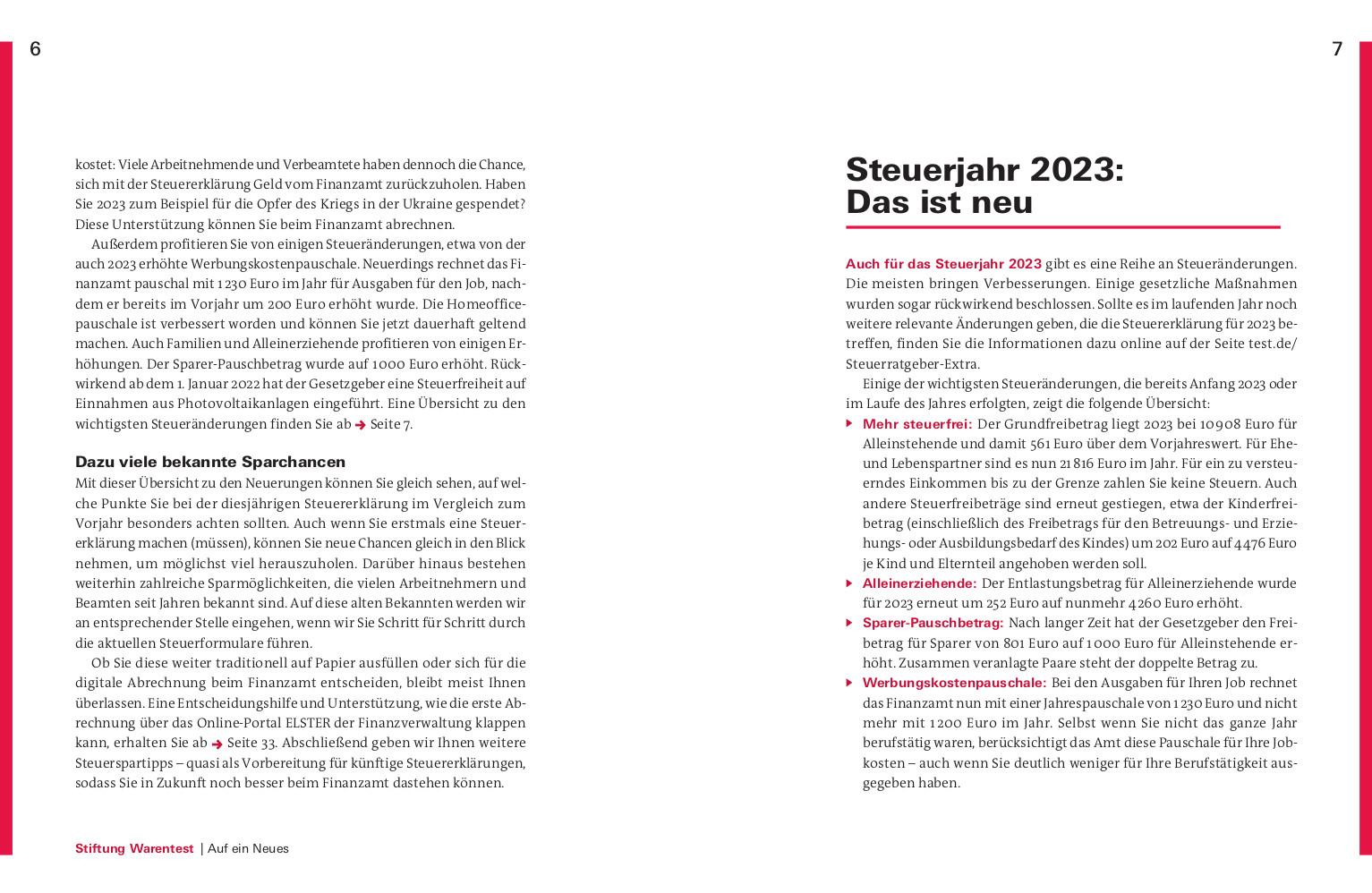 Steuererklärung 2024/2025 - Arbeitnehmer, Beamte