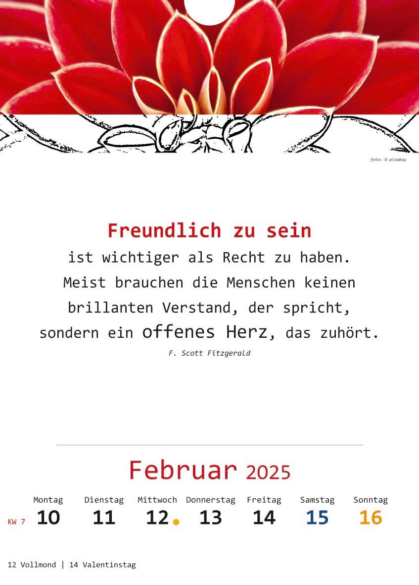 Ich-Kalender 2025