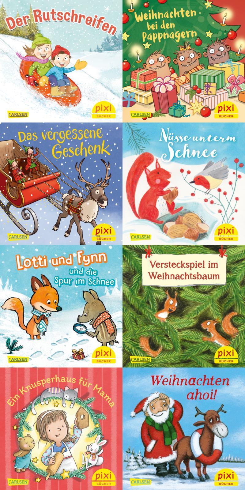 Pixi-Weihnachts-8er-Set 39: Pixis Weihnachtsgeschenke (8x1 Exemplar)