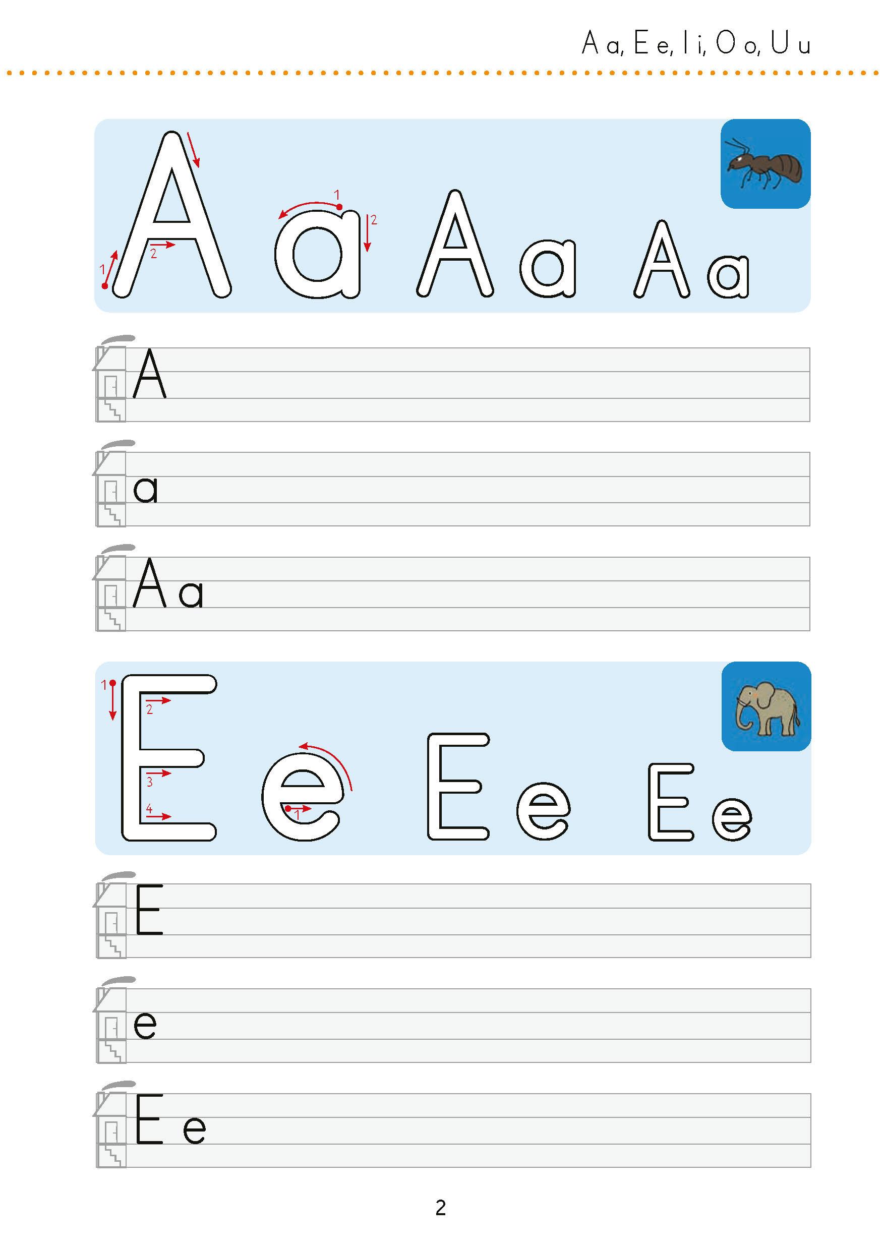 Mein Übungsheft Buchstaben schreiben lernen 1. Klasse: Druckbuchstaben und Wörter üben