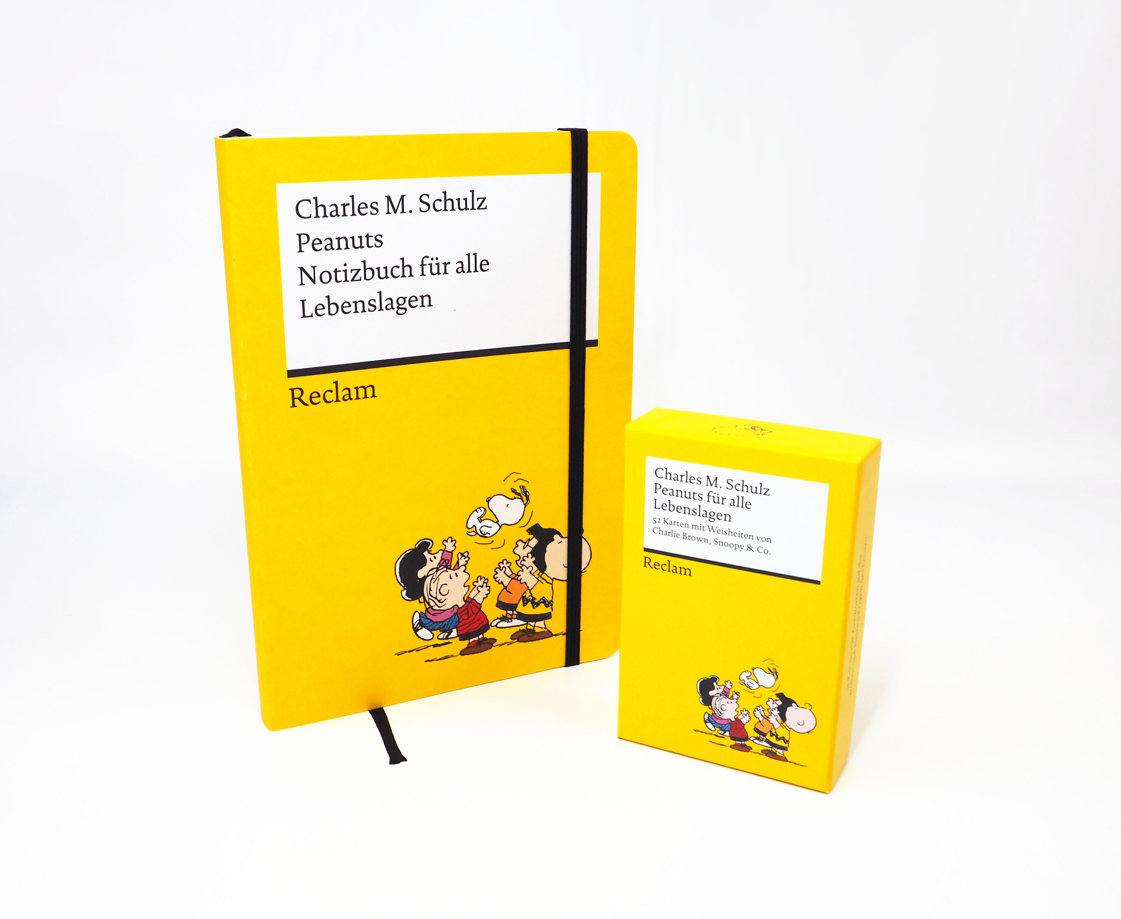 Peanuts für alle Lebenslagen. 52 Karten mit Weisheiten von Charlie Brown, Snoopy & Co.