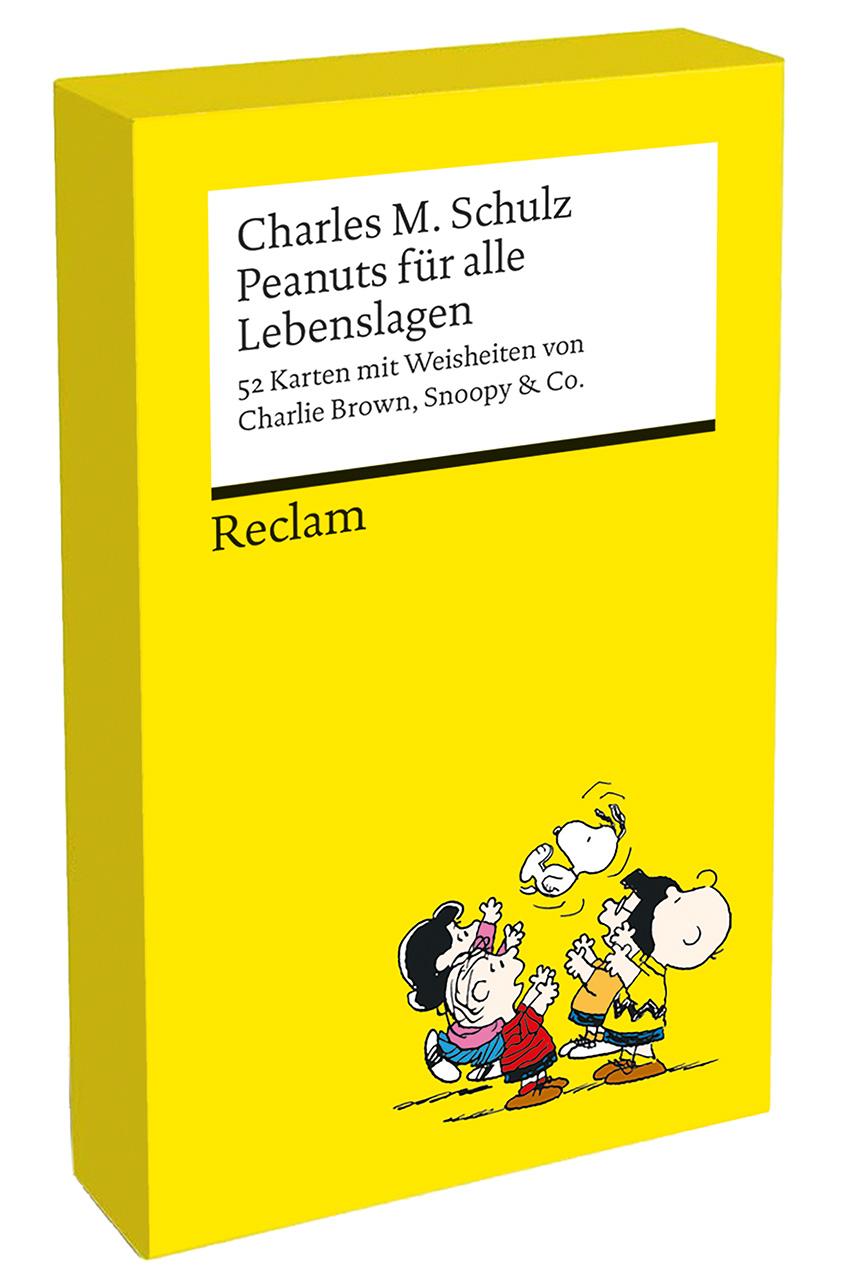 Peanuts für alle Lebenslagen. 52 Karten mit Weisheiten von Charlie Brown, Snoopy & Co.