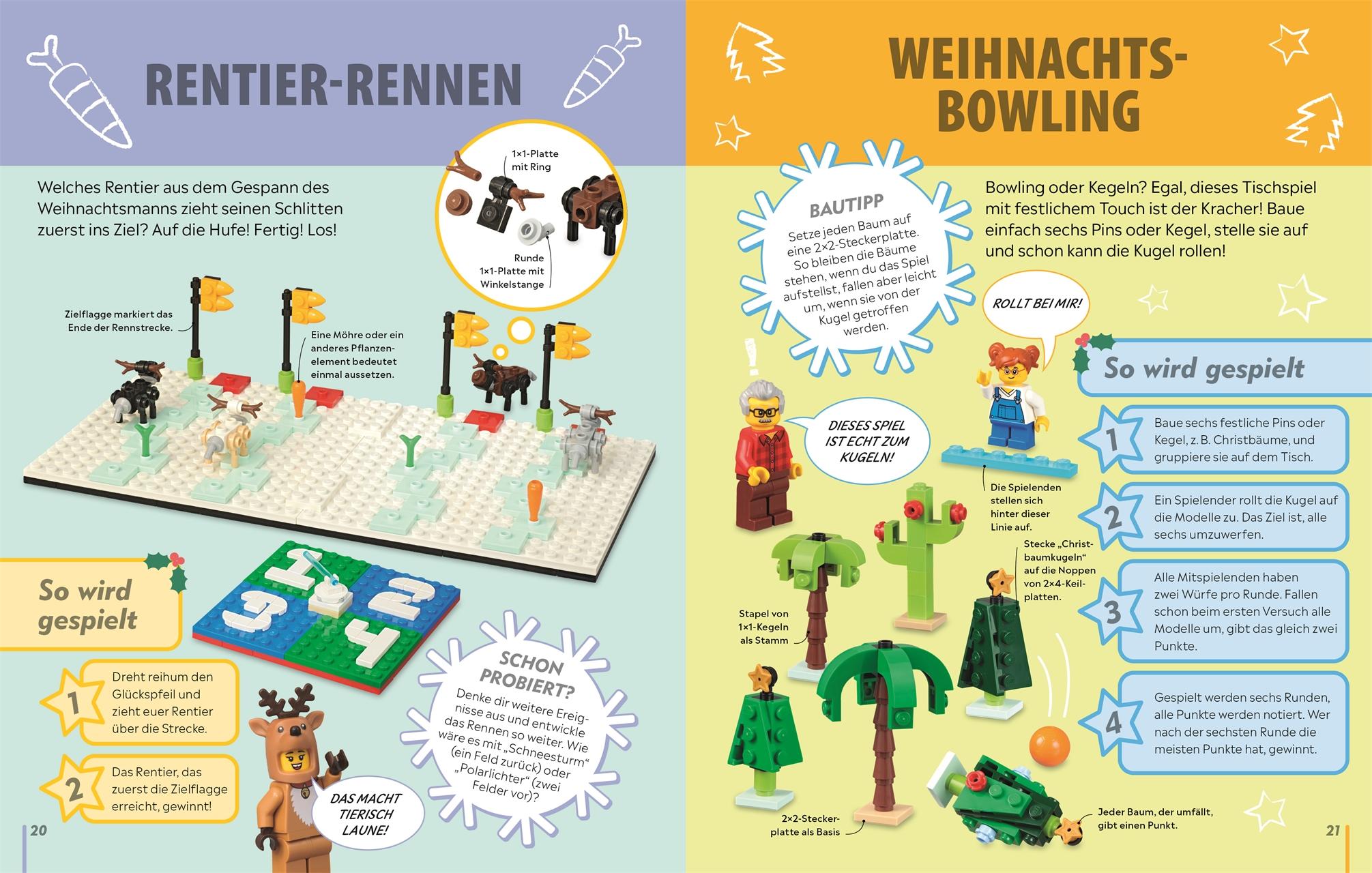 LEGO® Weihnachten Das Spielebuch