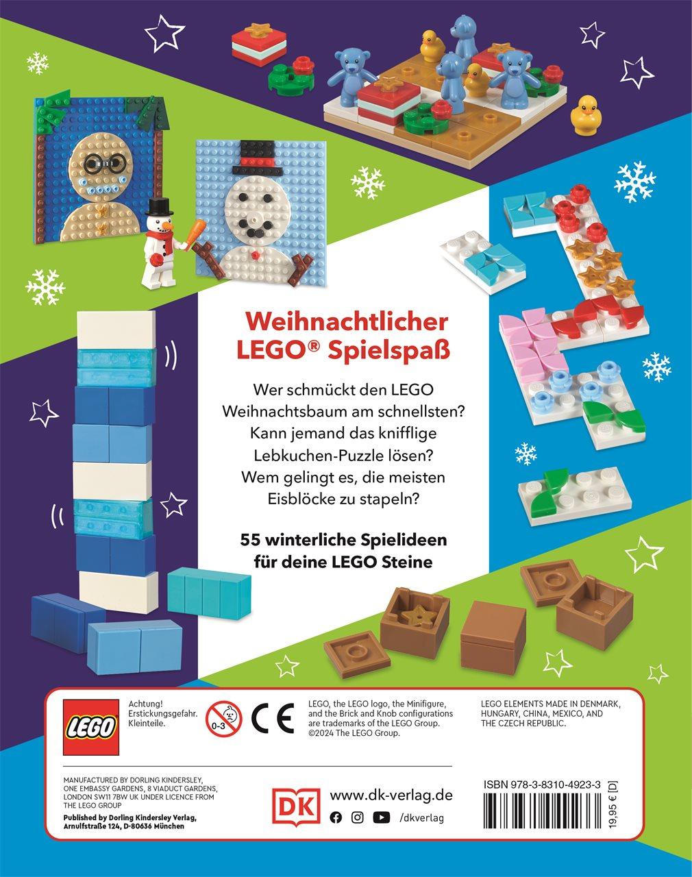 LEGO® Weihnachten Das Spielebuch