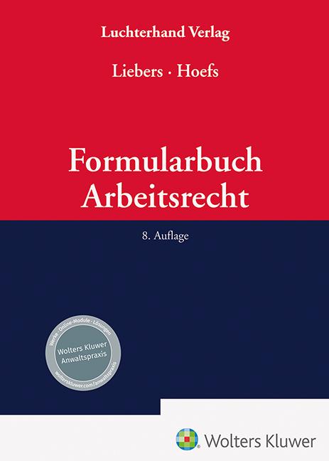 Formularbuch Arbeitsrecht