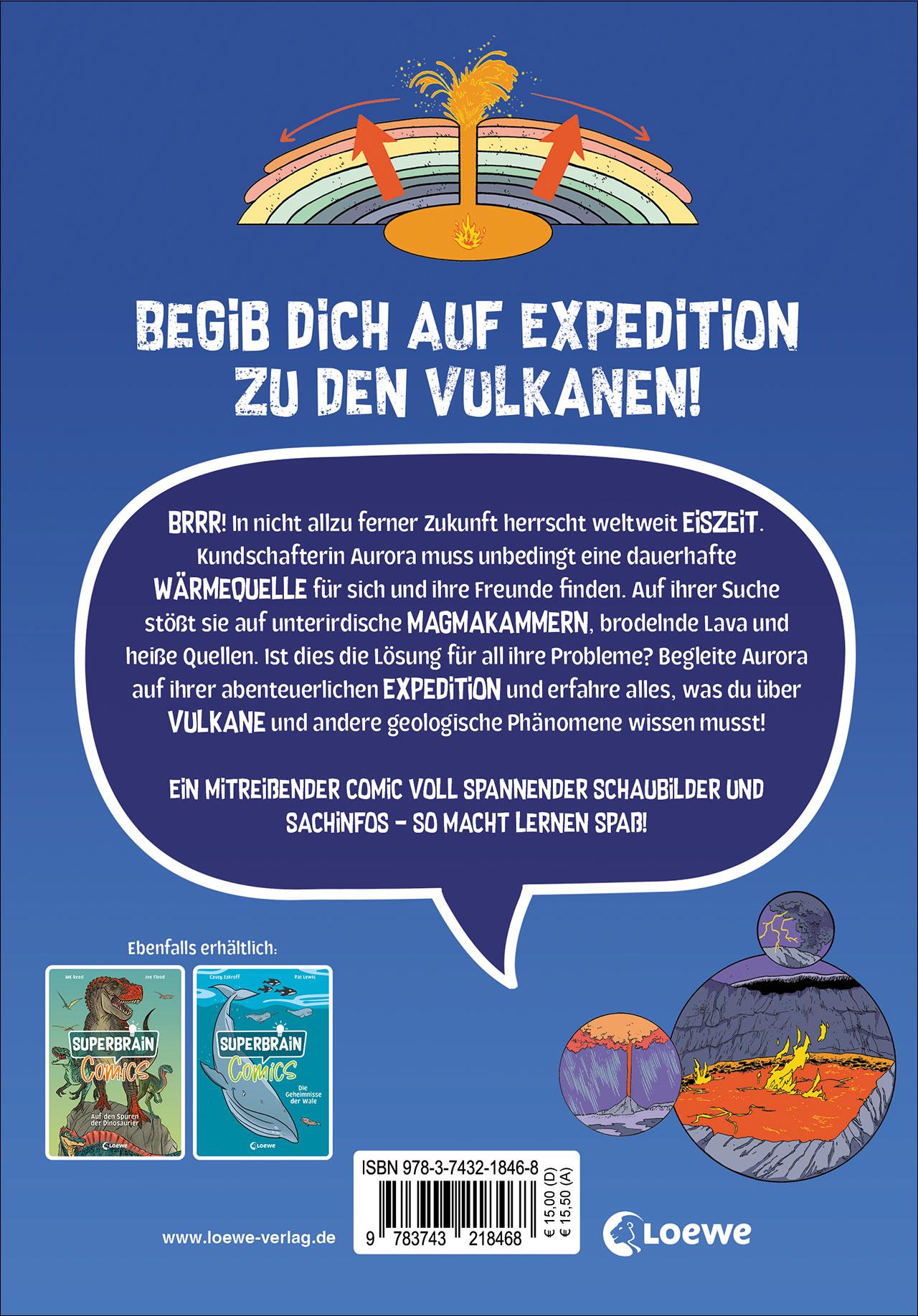 Superbrain-Comics - Abenteuer Vulkane