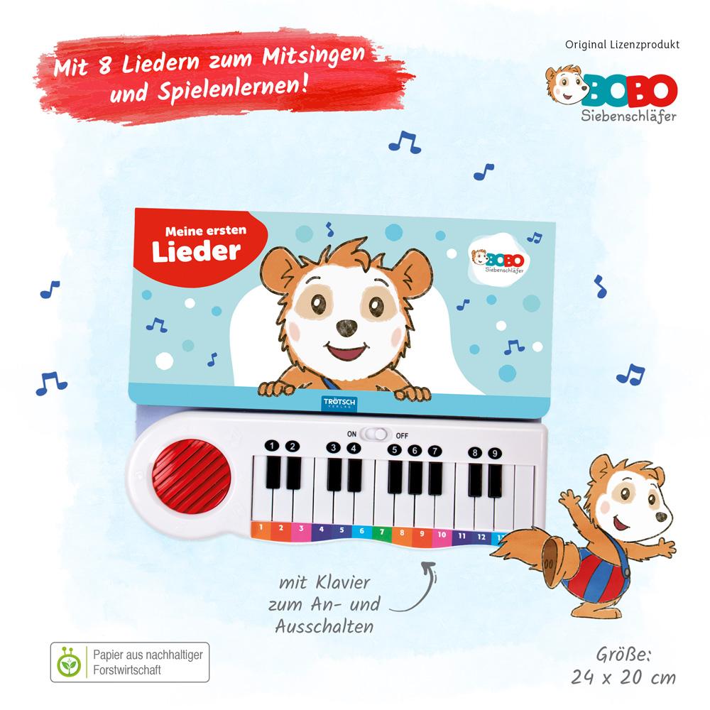 Trötsch Bobo Siebenschläfer Klavierbuch Meine ersten Lieder Soundbuch Liederbuch