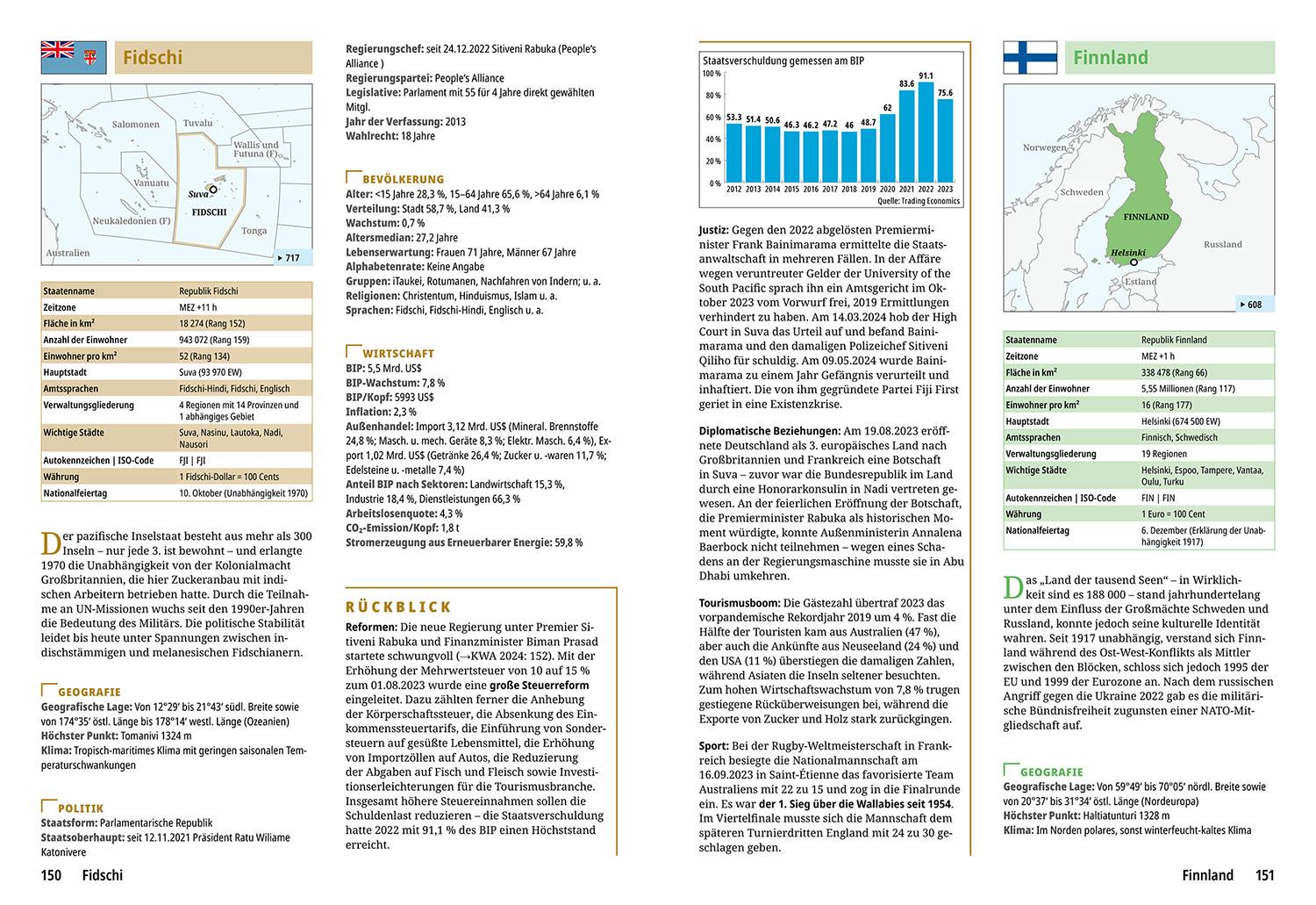 Der neue Kosmos Welt-Almanach & Atlas 2025