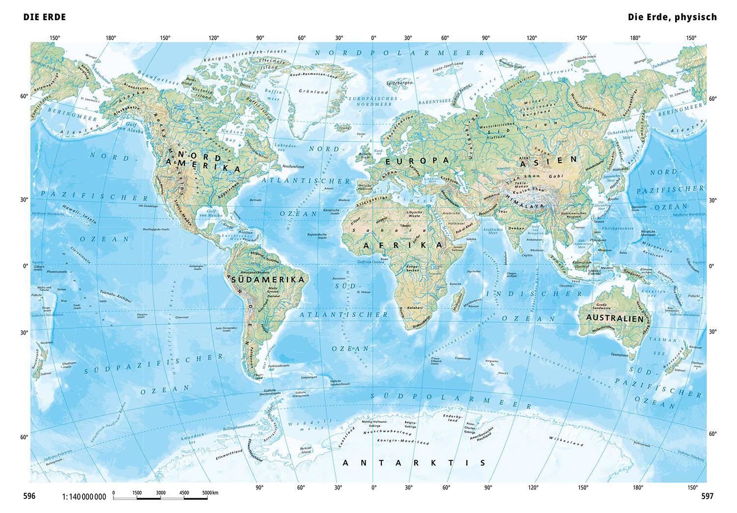 Der neue Kosmos Welt-Almanach & Atlas 2025